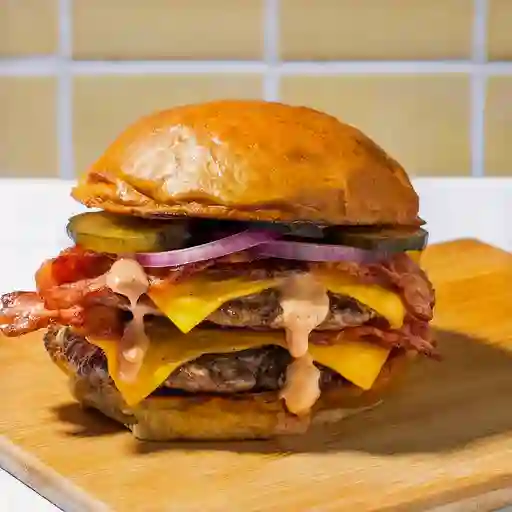 Hamburguesa Clásica Mega