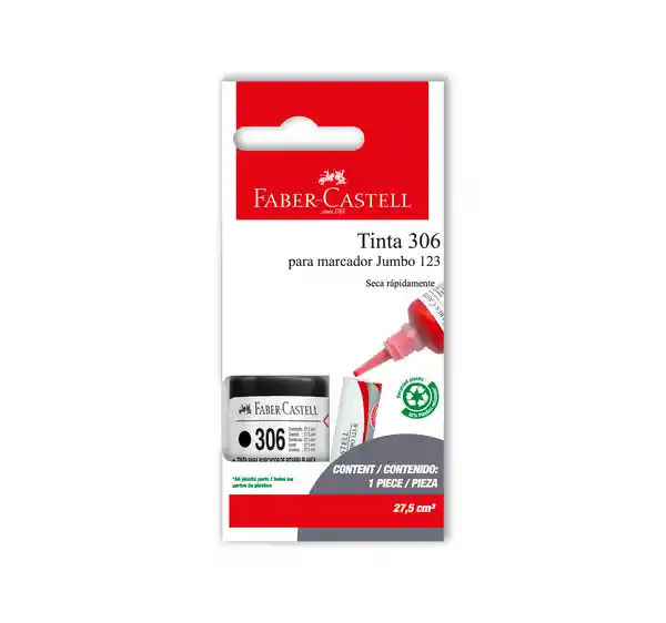 Tinta Para WBM Negro 306 Faber-Castell