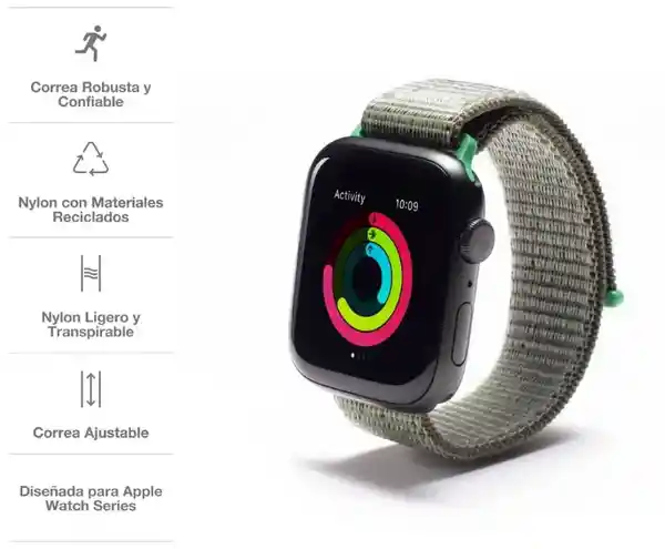 Gear4 Correa Deportiva Para Apple Watch Verde Bosque