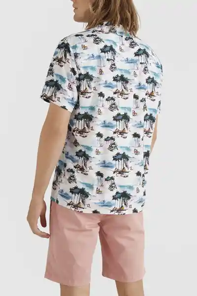 ONeill Camisa Coast am Blanco Talla S