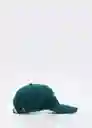 Gorra Cuote Verde Talla 99 Mujer Mango