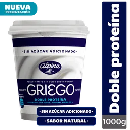 Yogurt Griego Yogurt Natural sin Azúcar