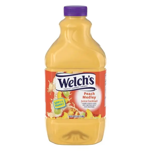 Peach Medley Juice Cocktail Welch'S Marca Exclusiva