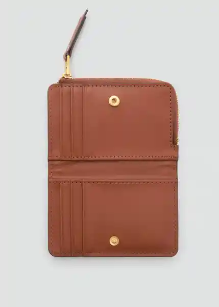 Billetera P Marais Cuero Talla 99 Mujer Mango