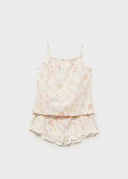 Pijama Teab Rosa Talla 70 Niñas Mango