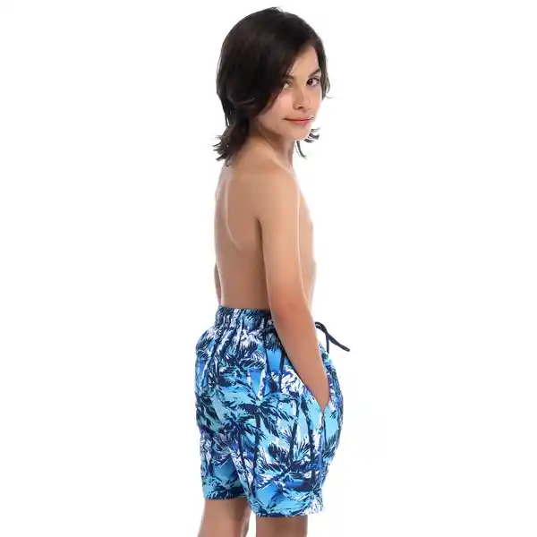 Pantaloneta Breezy Palm Junior Masculina 15 Pulgadas 12 Speedo