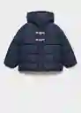 Chamarra Anorak Angy Navy Talla 10 Niñas Mango