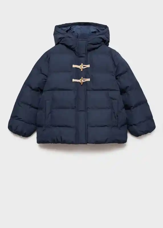 Chamarra Anorak Angy Navy Talla 10 Niñas Mango