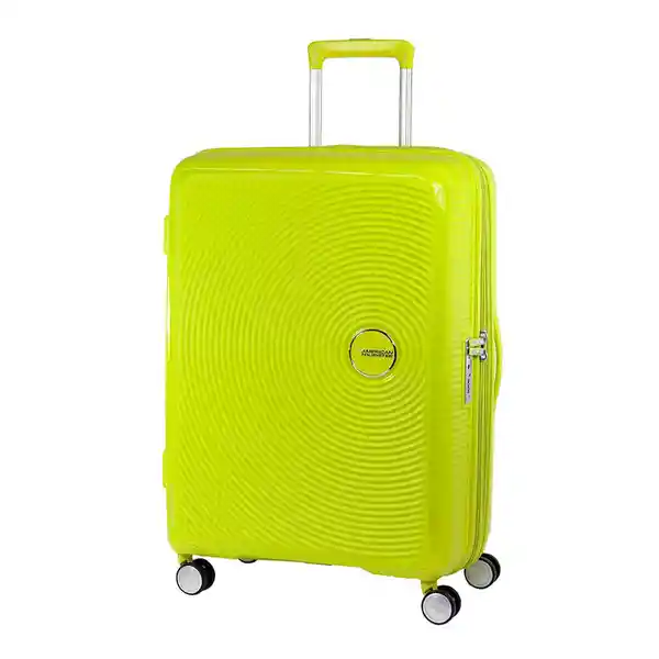 American Tourister Maleta Curio Spinner Exp Amarillo 69/25