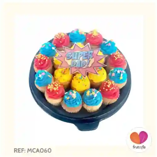 Minicupcakes Super Dad Ref:mca060