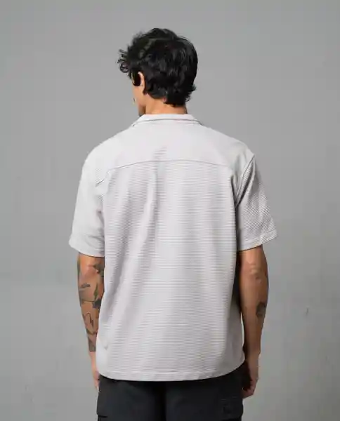 Camisa Hombre Beige Talla L 111G004 Rifle