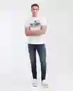 Camiseta Spirit Masculino Blanco 0 Claro Talla L Chevignon