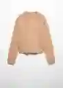 Jersey Silvest Camel Talla 27 Mujer Mango