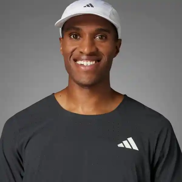 Adidas Camiseta Manga Corta Adizero M Correr Negro Talla L