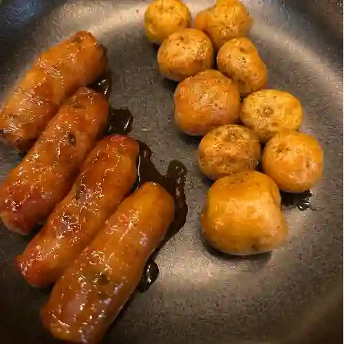 Chorizos con Melao