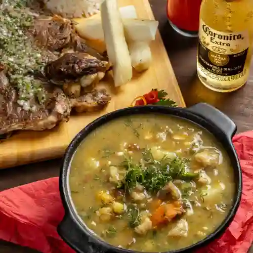 Mute Santandereano con Carne de Res