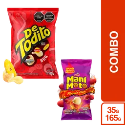 Combo Mani Moto Flamin Hot + de Todito Bbq