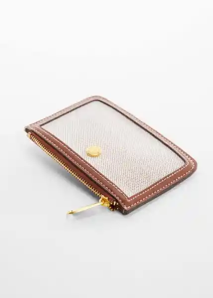 Monedero P Cantalar Cuero Talla 99 Mujer Mango