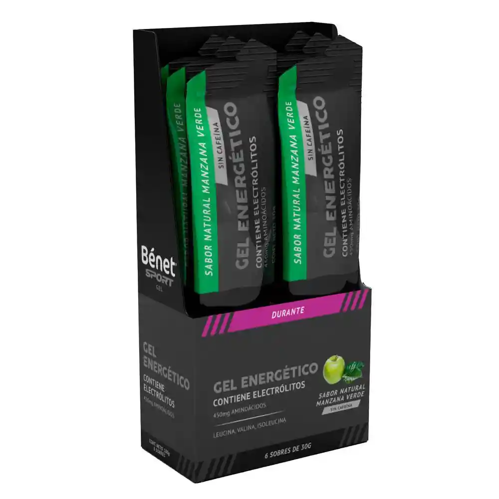   Benet  Gel Sport Manzana Verde Sin Cafeina 