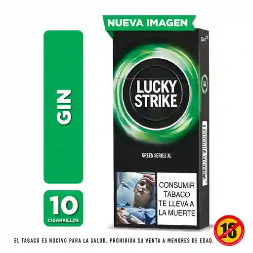 Lucky Strike Cigarrillo Gin con Capsula 