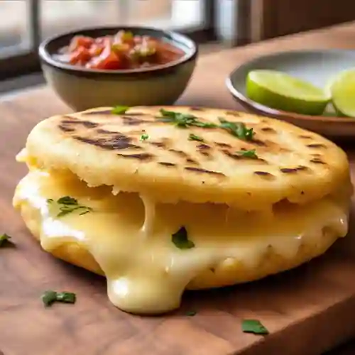 Arepa con Queso