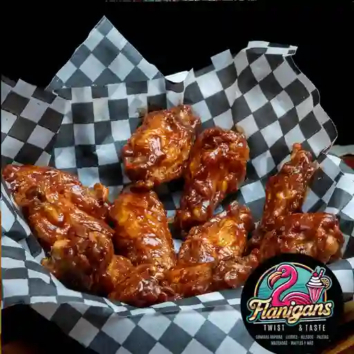 Alitas de pollo flanigans x 12