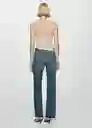 Top Paulina Piedra Talla XS  Mujer Mango
