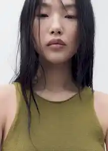 Enterizo Mono Singapur Khaki Talla XL Mujer Mango