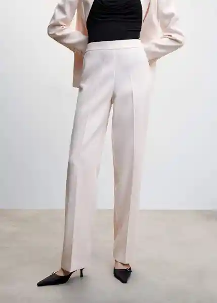 Pantalón Iguana Nude Talla S Mujer Mango