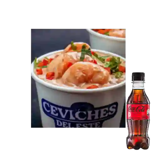 Cóctel Rosado Camarón 8 Oz + Costeñita + CocaCola S/az 250ml