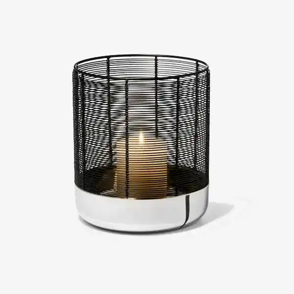 Philippi Candelabro Luna Cilindro Negro S