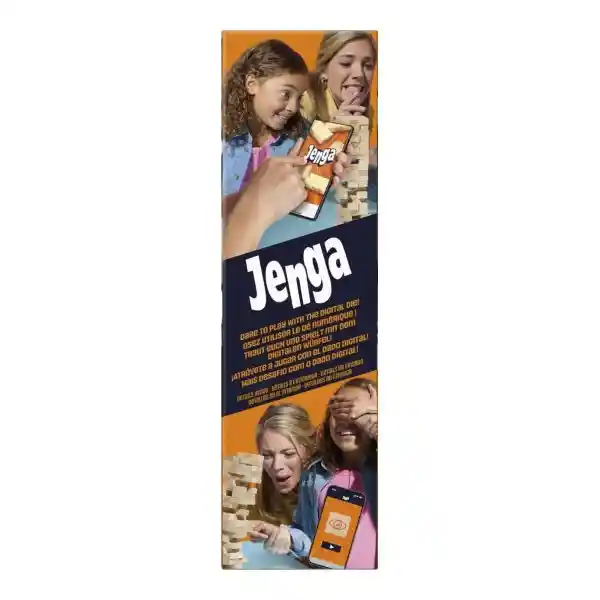 Hasbro Gaming Juego de Mesa Jenga Dado Digital