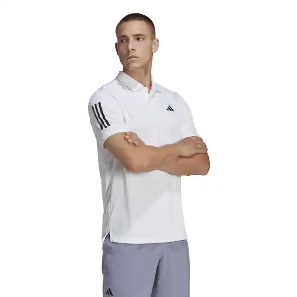 Adidas Camisa Pola Club 3str Polo Talla M Ref HS3268