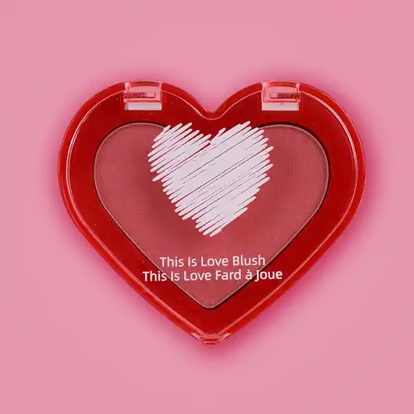 Rubor en Polvo Compacto This is Love 05 Miniso