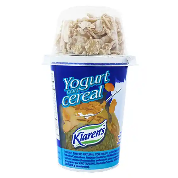 Klarens Yogurt Con Cereal