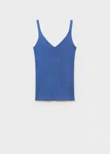 Top Gym Celeste Talla XS Mujer Mango
