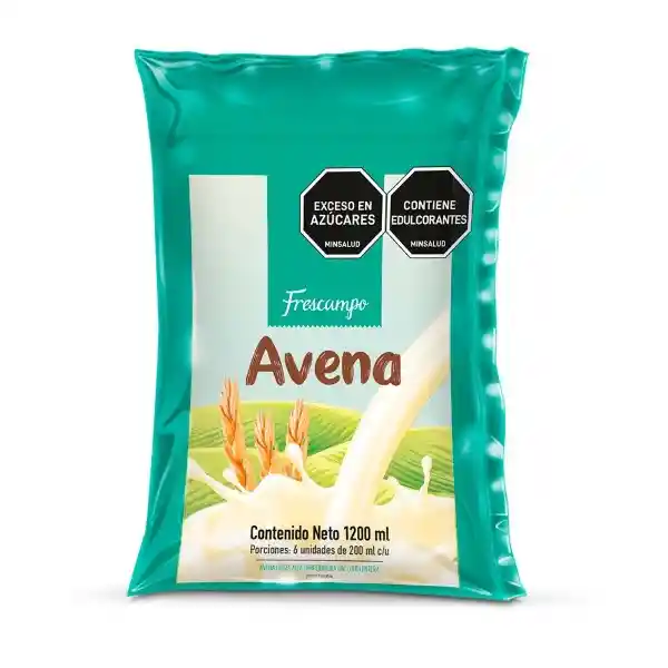 Pack Avena Entera Uht Bolsa Frescampo