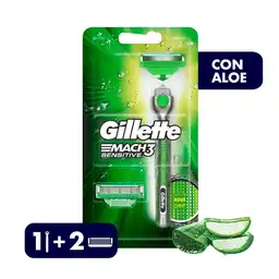 Gillette Máquina para Afeitar Mach 3 Sensitive
