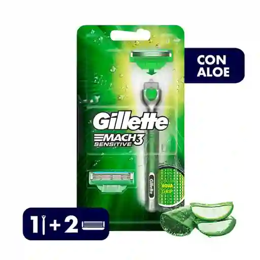 Gillette Máquina para Afeitar Mach 3 Sensitive
