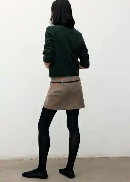 Cárdigan Eliote Verde Talla S Mujer Mango