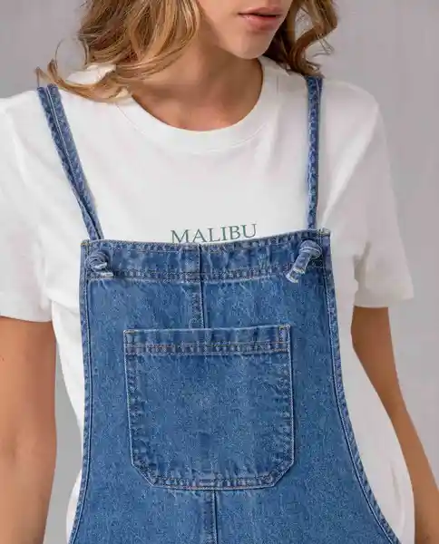 Vestido Mujer Azul Talla L 271G000 Rifle
