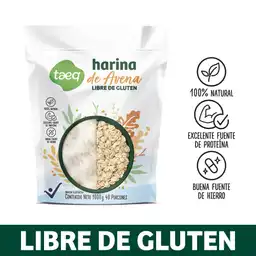 Taeq Harina de Avena Libre de Gluten