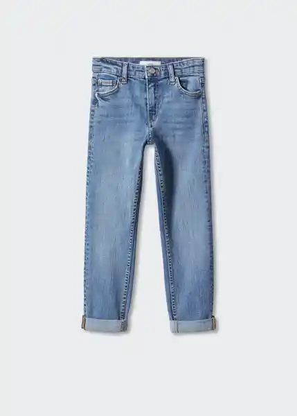 Jean Regular4 Tejano Medio Talla 13 Niños Mango