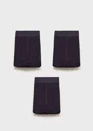 Pack Calzoncillos Triblue Navy Talla L Hombre Mango