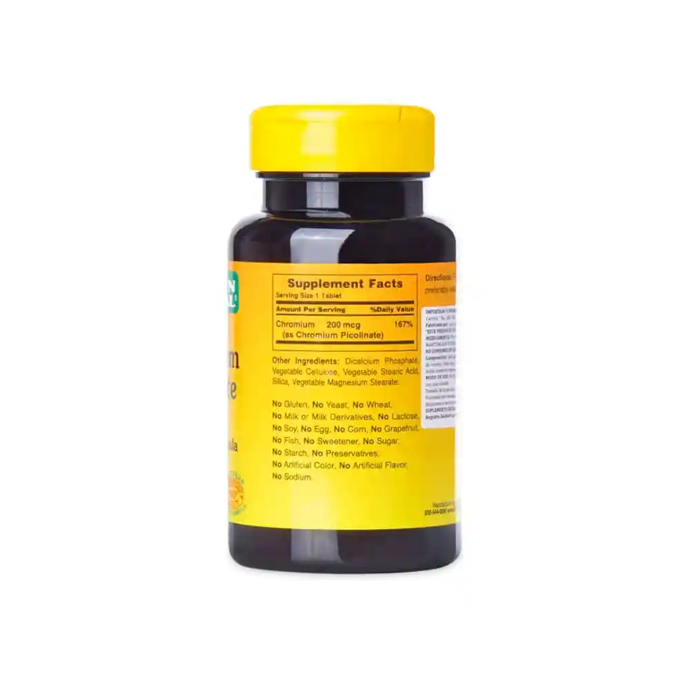 Chromium Picolinate Tabletas 200