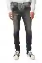 Diesel Jean D-Amny-Y Para Hombre Gris Talla 33