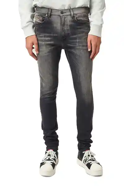 Diesel Jean D-Amny-Y Para Hombre Gris Talla 33