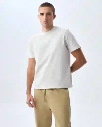 Camiseta Hombre Gris Talla S 841G003_GRI134108 Americanino