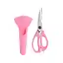 Tijera de Cocina Multiusos Serie Mis Pastelitos Rosa Miniso