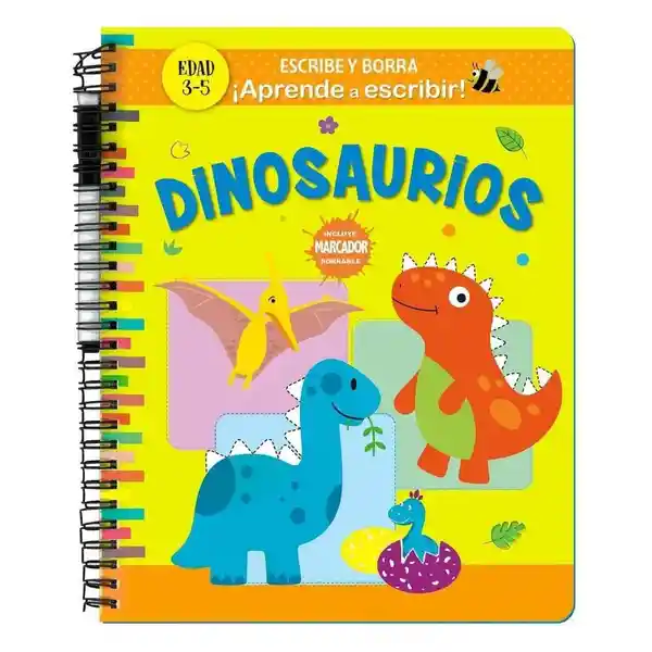 Mammoth Cuaderno Escribe y Borra Dinosaurio